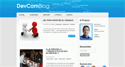 Desktop Screenshot of devcomblog.fr